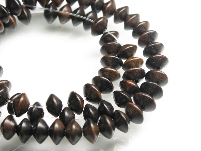 TOKO-BEADS PW311-83N Wooden bead (strand) 8.5mm PW311-83N ウッドビーズ（連） 8.5mm Asian bead & African bead  Handmade,Lampeork,bead,asia,india,ethnic,parts,accessory,beads とんぼ玉,ビーズ,トンボ玉,アジア,インド,エスニック,手作り,パーツ,アクセサリー