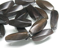 TOKO-BEADS PW312-04N Wooden bead (strand) 9.5mm PW312-04N ウッドビーズ（連） 9.5mm Asian bead & African bead  Handmade,Lampeork,bead,asia,india,ethnic,parts,accessory,beads とんぼ玉,ビーズ,トンボ玉,アジア,インド,エスニック,手作り,パーツ,アクセサリー