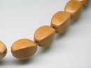TOKO-BEADS PW501-14N Wooden bead (strand) 9~10mm PW501-14N ウッドビーズ（連） 9~10mm Asian bead & African bead  Handmade,Lampeork,bead,asia,india,ethnic,parts,accessory,beads とんぼ玉,ビーズ,トンボ玉,アジア,インド,エスニック,手作り,パーツ,アクセサリー