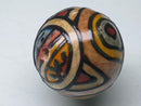 TOKO-BEADS PW601-06 Wooden bead 20mm PW601-06 ウッドビーズ 20mm Asian bead & African bead  Handmade,Lampeork,bead,asia,india,ethnic,parts,accessory,beads とんぼ玉,ビーズ,トンボ玉,アジア,インド,エスニック,手作り,パーツ,アクセサリー