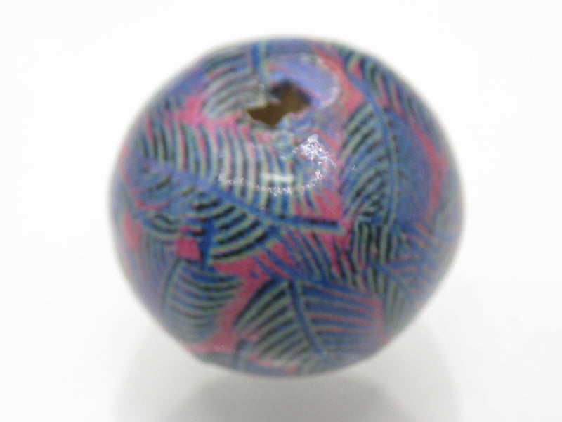 TOKO-BEADS PW601-54 Wooden bead (cannot be restocked) 23mm (cannot be restocked) PW601-54 ウッドビーズ 23mm 在庫限り Asian bead & African bead  Handmade,Lampeork,bead,asia,india,ethnic,parts,accessory,beads とんぼ玉,ビーズ,トンボ玉,アジア,インド,エスニック,手作り,パーツ,アクセサリー