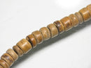 TOKO-BEADS PW999-03N Palmtree Seed bead (strand) 5.3mm PW999-03N ココナッツシードビーズ（連） 5.3mm Asian bead & African bead  Handmade,Lampeork,bead,asia,india,ethnic,parts,accessory,beads とんぼ玉,ビーズ,トンボ玉,アジア,インド,エスニック,手作り,パーツ,アクセサリー