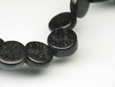 TOKO-BEADS PW999-10N Wooden bead (strand) 10mm PW999-10N ウッドビーズ（連） 10mm Asian bead & African bead  Handmade,Lampeork,bead,asia,india,ethnic,parts,accessory,beads とんぼ玉,ビーズ,トンボ玉,アジア,インド,エスニック,手作り,パーツ,アクセサリー