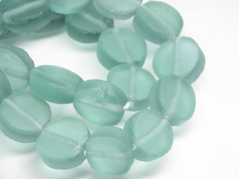TOKO-BEADS RC001-34N Recycled Glass bead (strand) 18~19mm RC001-34N リサイクルガラスビーズ（連） 18~19mm Asian bead & African bead  Handmade,Lampeork,bead,asia,india,ethnic,parts,accessory,beads とんぼ玉,ビーズ,トンボ玉,アジア,インド,エスニック,手作り,パーツ,アクセサリー