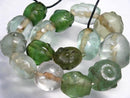 TOKO-BEADS RC003N-44 Old Glass bead (Musk) (strand) 21~26mm RC003N-44 オールドガラスビーズ（muka連） 21~26mm Asian bead & African bead  Handmade,Lampeork,bead,asia,india,ethnic,parts,accessory,beads とんぼ玉,ビーズ,トンボ玉,アジア,インド,エスニック,手作り,パーツ,アクセサリー