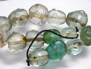 TOKO-BEADS RC003N-51 Old Glass bead (Musk) (strand) 19~28mm RC003N-51 オールドガラスビーズ（muka連） 19~28mm Asian bead & African bead  Handmade,Lampeork,bead,asia,india,ethnic,parts,accessory,beads とんぼ玉,ビーズ,トンボ玉,アジア,インド,エスニック,手作り,パーツ,アクセサリー