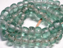TOKO-BEADS RC004N-47 Recycled Glass bead (strand) 8~12mm RC004N-47 リサイクルガラスビーズ（連） 8~12mm Asian bead & African bead  Handmade,Lampeork,bead,asia,india,ethnic,parts,accessory,beads とんぼ玉,ビーズ,トンボ玉,アジア,インド,エスニック,手作り,パーツ,アクセサリー
