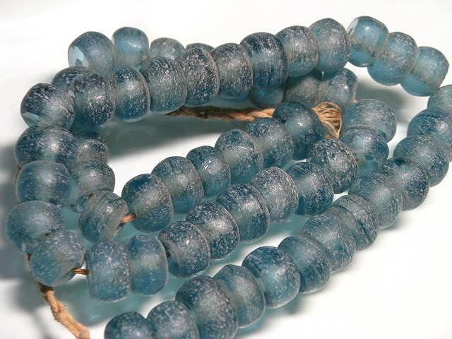 TOKO-BEADS RC004N-51 Recycled Glass bead (strand) 11~12mm RC004N-51 リサイクルガラスビーズ（連） 11~12mm Asian bead & African bead  Handmade,Lampeork,bead,asia,india,ethnic,parts,accessory,beads とんぼ玉,ビーズ,トンボ玉,アジア,インド,エスニック,手作り,パーツ,アクセサリー