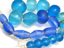 TOKO-BEADS RC005N-46 Old Glass bead (strand) 14~29mm RC005N-46 オールドガラスビーズ（連） 14~29mm Asian bead & African bead  Handmade,Lampeork,bead,asia,india,ethnic,parts,accessory,beads とんぼ玉,ビーズ,トンボ玉,アジア,インド,エスニック,手作り,パーツ,アクセサリー