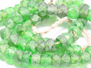 TOKO-BEADS RC101N-02 Recycled Glass bead (strand) 7~10mm (cannot be restocked) RC101N-02 リサイクルガラスビーズ（連） 7~10mm 在庫限り Asian bead & African bead  Handmade,Lampeork,bead,asia,india,ethnic,parts,accessory,beads とんぼ玉,ビーズ,トンボ玉,アジア,インド,エスニック,手作り,パーツ,アクセサリー