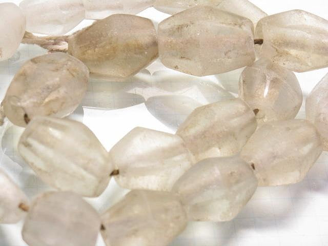 TOKO-BEADS RC101N-33 Recycled Glass bead (strand) 14~17mm RC101N-33 リサイクルガラスビーズ（連） 14~17mmLoose Kazuri カズリビーズ Asian bead & African bead  Handmade,Lampeork,bead,asia,india,ethnic,parts,accessory,beads とんぼ玉,ビーズ,トンボ玉,アジア,インド,エスニック,手作り,パーツ,アクセサリー