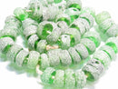 TOKO-BEADS RC102N-02 Recycled Glass bead (strand) 10~13mm RC102N-02 リサイクルガラスビーズ（連） 10~13mmLoose Kazuri カズリビーズ Asian bead & African bead  Handmade,Lampeork,bead,asia,india,ethnic,parts,accessory,beads とんぼ玉,ビーズ,トンボ玉,アジア,インド,エスニック,手作り,パーツ,アクセサリー