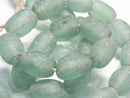 TOKO-BEADS RC102N-07 Recycled Glass bead (strand) 12~13mm RC102N-07 リサイクルガラスビーズ（連） 12~13mmLoose Kazuri カズリビーズ Asian bead & African bead  Handmade,Lampeork,bead,asia,india,ethnic,parts,accessory,beads とんぼ玉,ビーズ,トンボ玉,アジア,インド,エスニック,手作り,パーツ,アクセサリー