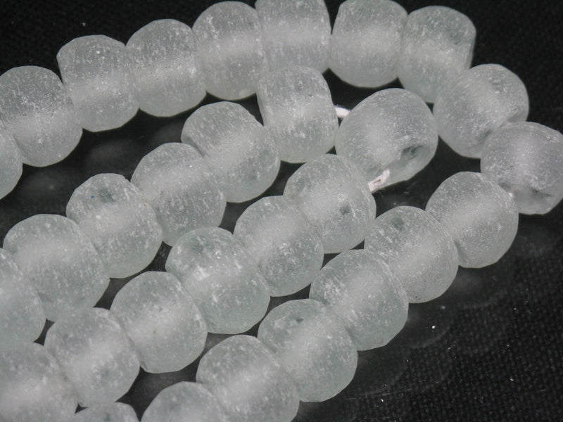 TOKO-BEADS RC102N-09 Recycled Glass bead (strand) 10~11mm RC102N-09 リサイクルガラスビーズ（連） 10~11mmLoose Kazuri カズリビーズ Asian bead & African bead  Handmade,Lampeork,bead,asia,india,ethnic,parts,accessory,beads とんぼ玉,ビーズ,トンボ玉,アジア,インド,エスニック,手作り,パーツ,アクセサリー