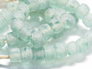 TOKO-BEADS RC102N-10 Recycled Glass bead (strand) 9~11mm RC102N-10 リサイクルガラスビーズ（連） 9~11mmLoose Kazuri カズリビーズ Asian bead & African bead  Handmade,Lampeork,bead,asia,india,ethnic,parts,accessory,beads とんぼ玉,ビーズ,トンボ玉,アジア,インド,エスニック,手作り,パーツ,アクセサリー