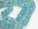 TOKO-BEADS RC201N-15 Recycled glass bead (strand) 9mm RC201N-15 リサイクルガラスビーズ（連） 9mmLoose Kazuri カズリビーズ Asian bead & African bead  Handmade,Lampeork,bead,asia,india,ethnic,parts,accessory,beads とんぼ玉,ビーズ,トンボ玉,アジア,インド,エスニック,手作り,パーツ,アクセサリー