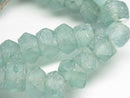 TOKO-BEADS RC201N-16 Recycled glass bead (strand) 10~12mm RC201N-16 リサイクルガラスビーズ（連） 10~12mmLoose Kazuri カズリビーズ Asian bead & African bead  Handmade,Lampeork,bead,asia,india,ethnic,parts,accessory,beads とんぼ玉,ビーズ,トンボ玉,アジア,インド,エスニック,手作り,パーツ,アクセサリー