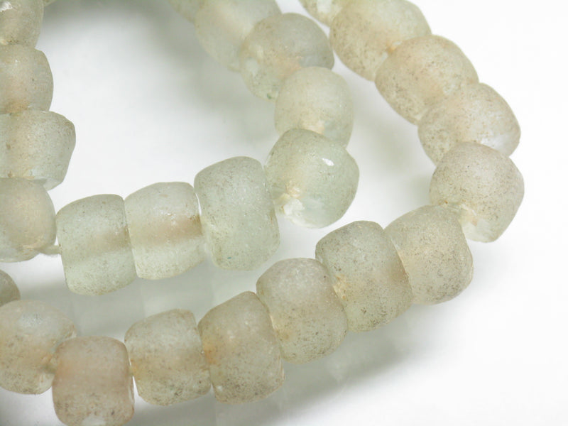 TOKO-BEADS RC202-03N Recycled glass bead (strand) 9~11.5mm RC202-03N リサイクルガラスビーズ（連） 9~11.5mm Asian bead & African bead  Handmade,Lampeork,bead,asia,india,ethnic,parts,accessory,beads とんぼ玉,ビーズ,トンボ玉,アジア,インド,エスニック,手作り,パーツ,アクセサリー