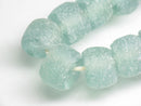 TOKO-BEADS RC202-08N Recycled glass bead (strand) 9~12mm RC202-08N リサイクルガラスビーズ（連） 9~12mm Asian bead & African bead  Handmade,Lampeork,bead,asia,india,ethnic,parts,accessory,beads とんぼ玉,ビーズ,トンボ玉,アジア,インド,エスニック,手作り,パーツ,アクセサリー