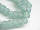 TOKO-BEADS RC202-08N Recycled glass bead (strand) 9~12mm RC202-08N リサイクルガラスビーズ（連） 9~12mm Asian bead & African bead  Handmade,Lampeork,bead,asia,india,ethnic,parts,accessory,beads とんぼ玉,ビーズ,トンボ玉,アジア,インド,エスニック,手作り,パーツ,アクセサリー