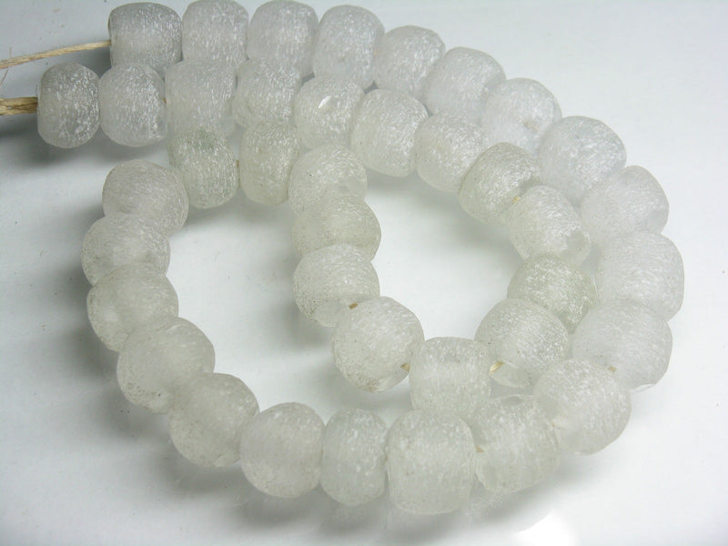 TOKO-BEADS RC202-12N Recycled glass bead (strand) 13mm RC202-12N リサイクルガラスビーズ（連） 13mm Asian bead & African bead  Handmade,Lampeork,bead,asia,india,ethnic,parts,accessory,beads とんぼ玉,ビーズ,トンボ玉,アジア,インド,エスニック,手作り,パーツ,アクセサリー
