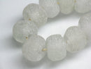 TOKO-BEADS RC202-12N Recycled glass bead (strand) 13mm RC202-12N リサイクルガラスビーズ（連） 13mm Asian bead & African bead  Handmade,Lampeork,bead,asia,india,ethnic,parts,accessory,beads とんぼ玉,ビーズ,トンボ玉,アジア,インド,エスニック,手作り,パーツ,アクセサリー