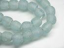 TOKO-BEADS RC202-16N Recycled glass bead (strand) 12.5mm RC202-16N リサイクルガラスビーズ（連） 12.5mm Asian bead & African bead  Handmade,Lampeork,bead,asia,india,ethnic,parts,accessory,beads とんぼ玉,ビーズ,トンボ玉,アジア,インド,エスニック,手作り,パーツ,アクセサリー