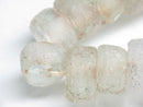 TOKO-BEADS RC202-22N Recycled glass bead (strand) 13~15mm RC202-22N リサイクルガラスビーズ（連） 13~15mm Asian bead & African bead  Handmade,Lampeork,bead,asia,india,ethnic,parts,accessory,beads とんぼ玉,ビーズ,トンボ玉,アジア,インド,エスニック,手作り,パーツ,アクセサリー