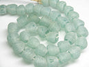 TOKO-BEADS RC202-28N Recycled glass bead (strand) 11~14mm RC202-28N リサイクルガラスビーズ（連） 11~14mm Asian bead & African bead  Handmade,Lampeork,bead,asia,india,ethnic,parts,accessory,beads とんぼ玉,ビーズ,トンボ玉,アジア,インド,エスニック,手作り,パーツ,アクセサリー