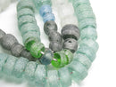 TOKO-BEADS RC202-31N Recycled glass bead (strand) 11~17mm RC202-31N リサイクルガラスビーズ（連） 11~17mm Asian bead & African bead  Handmade,Lampeork,bead,asia,india,ethnic,parts,accessory,beads とんぼ玉,ビーズ,トンボ玉,アジア,インド,エスニック,手作り,パーツ,アクセサリー