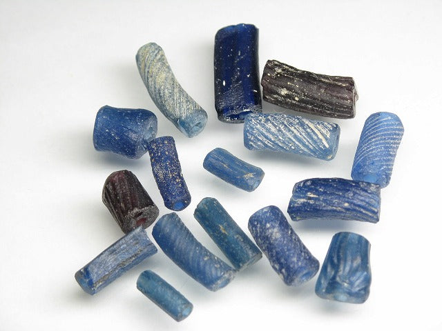 TOKO-BEADS RG051P-94 Roman Glass bead (tube 16pcs) 4~8mm RG051P-94 ローマングラス(チューブ16個パック) 4~8mm Asian bead & African bead  Handmade,Lampeork,bead,asia,india,ethnic,parts,accessory,beads とんぼ玉,ビーズ,トンボ玉,アジア,インド,エスニック,手作り,パーツ,アクセサリー