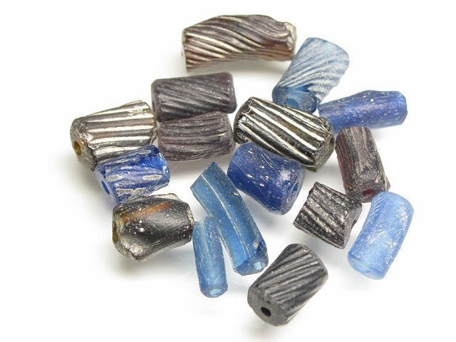 TOKO-BEADS RG051P-96 Roman Glass bead (tube 16pcs) 4~10mm RG051P-96 ローマングラス(チューブ16個パック) 4~10mm Asian bead & African bead  Handmade,Lampeork,bead,asia,india,ethnic,parts,accessory,beads とんぼ玉,ビーズ,トンボ玉,アジア,インド,エスニック,手作り,パーツ,アクセサリー