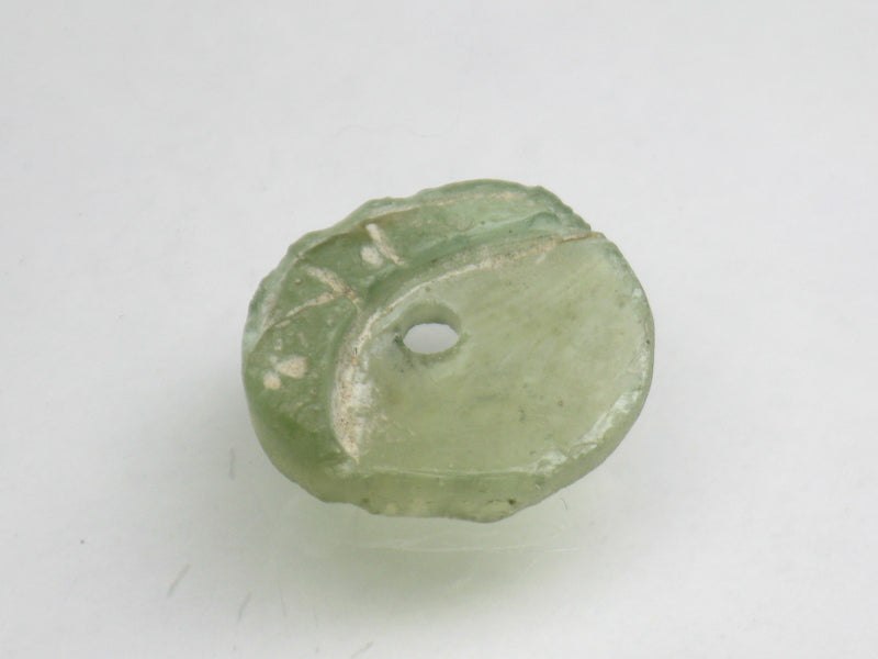 TOKO-BEADS RG055-03 Disc shaped Romanglass bead 14.5mm RG055-03 円盤型ローマングラス 14.5mm Asian bead & African bead  Handmade,Lampeork,bead,asia,india,ethnic,parts,accessory,beads とんぼ玉,ビーズ,トンボ玉,アジア,インド,エスニック,手作り,パーツ,アクセサリー