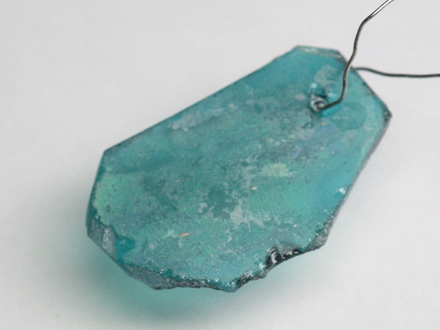 TOKO-BEADS RG081-25 Roman Glass Pendant 22mm RG081-25 ローマングラスペンダントトップ 22mm Asian bead & African bead  Handmade,Lampeork,bead,asia,india,ethnic,parts,accessory,beads とんぼ玉,ビーズ,トンボ玉,アジア,インド,エスニック,手作り,パーツ,アクセサリー
