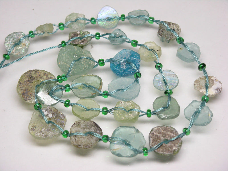 TOKO-BEADS RG102-06N Disk-shaped Roman glass (strand 26pcs) 7~17mm RG102-06N 円盤型ローマングラス（連 26個) 7~17mm Asian bead & African bead  Handmade,Lampeork,bead,asia,india,ethnic,parts,accessory,beads とんぼ玉,ビーズ,トンボ玉,アジア,インド,エスニック,手作り,パーツ,アクセサリー
