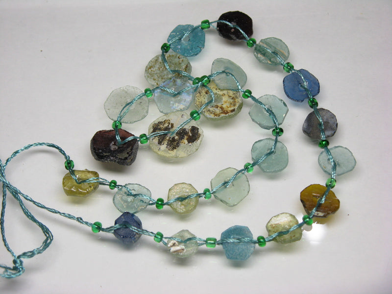 TOKO-BEADS RG102-08N Disk-shaped Roman glass (strand 24pcs) 8~17mm RG102-08N 円盤型ローマングラス（連 24個) 8~17mm Asian bead & African bead  Handmade,Lampeork,bead,asia,india,ethnic,parts,accessory,beads とんぼ玉,ビーズ,トンボ玉,アジア,インド,エスニック,手作り,パーツ,アクセサリー
