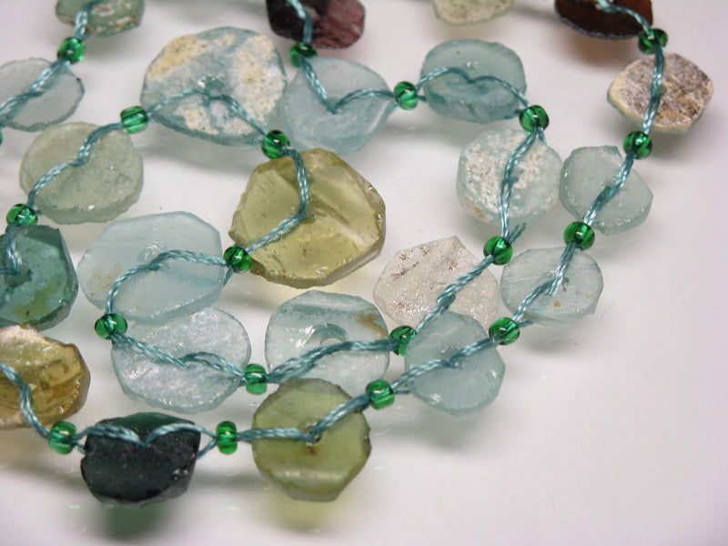 TOKO-BEADS RG102-09N Disk-shaped Roman glass (strand 27pcs) 9~16mm RG102-09N 円盤型ローマングラス（連 27個) 9~16mm Asian bead & African bead  Handmade,Lampeork,bead,asia,india,ethnic,parts,accessory,beads とんぼ玉,ビーズ,トンボ玉,アジア,インド,エスニック,手作り,パーツ,アクセサリー