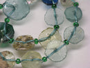 TOKO-BEADS RG102-10N Disk-shaped Roman glass (strand 25pcs) 7~17mm RG102-10N 円盤型ローマングラス（連 25個) 7~17mm Asian bead & African bead  Handmade,Lampeork,bead,asia,india,ethnic,parts,accessory,beads とんぼ玉,ビーズ,トンボ玉,アジア,インド,エスニック,手作り,パーツ,アクセサリー