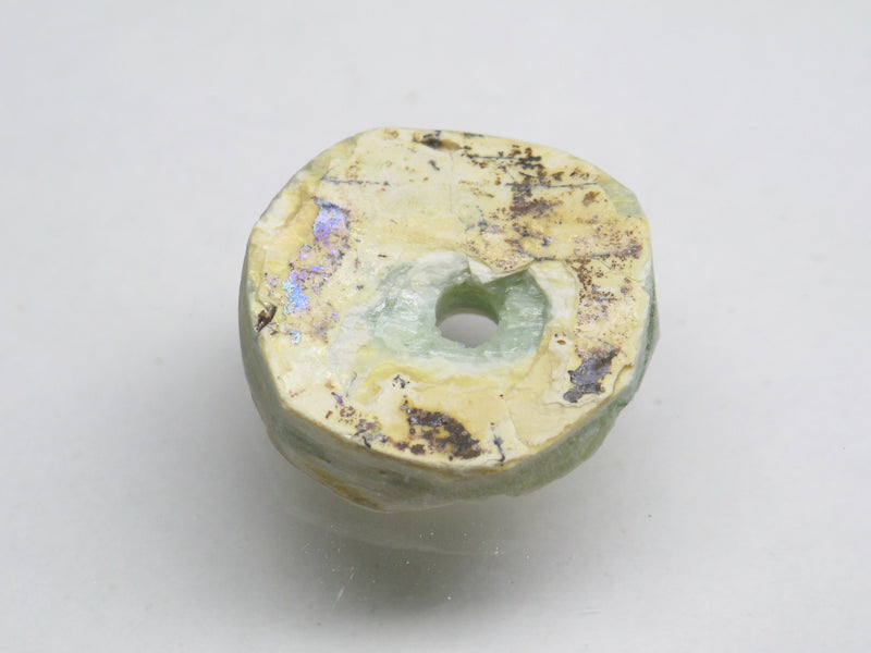TOKO-BEADS RG102S-73 Disk-shaped Roman glass 15mm RG102S-73 円盤型ローマングラス小 15mmLoose Kazuri カズリビーズ Asian bead & African bead  Handmade,Lampeork,bead,asia,india,ethnic,parts,accessory,beads とんぼ玉,ビーズ,トンボ玉,アジア,インド,エスニック,手作り,パーツ,アクセサリー
