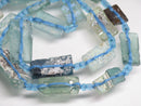 TOKO-BEADS RG103-03N Rectangular Roman glass with 2 Holes (strand) 8~9mm RG103-03N 長方形ローマングラス２穴（連） 8~9mm Asian bead & African bead  Handmade,Lampeork,bead,asia,india,ethnic,parts,accessory,beads とんぼ玉,ビーズ,トンボ玉,アジア,インド,エスニック,手作り,パーツ,アクセサリー