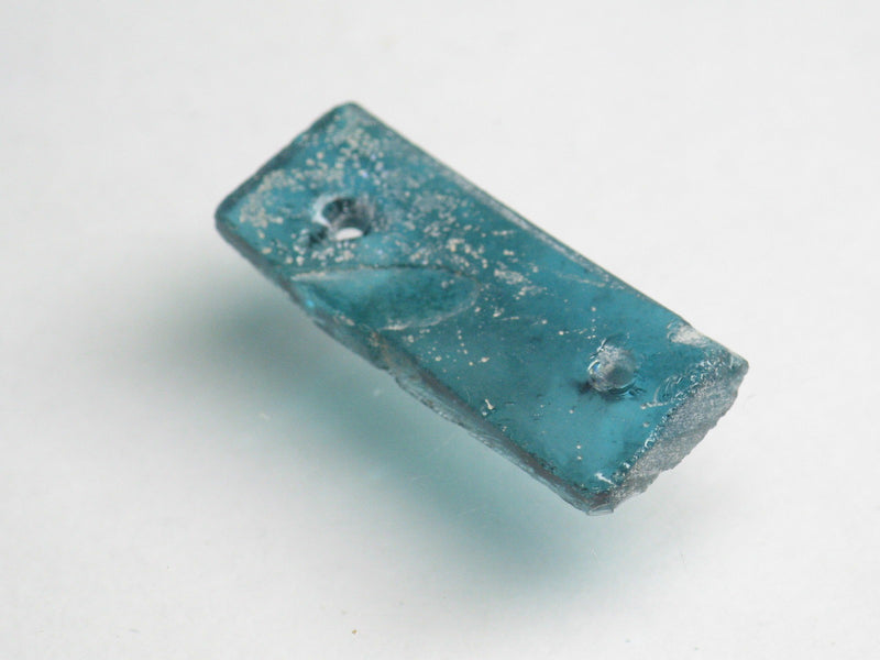 TOKO-BEADS RG103S-65 Rectangular Roman glass with 2 Holes 8mm RG103S-65 長方形ローマングラス２穴 8mm Asian bead & African bead  Handmade,Lampeork,bead,asia,india,ethnic,parts,accessory,beads とんぼ玉,ビーズ,トンボ玉,アジア,インド,エスニック,手作り,パーツ,アクセサリー