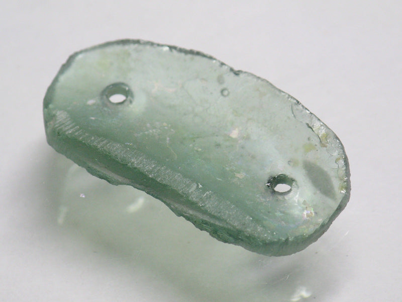 TOKO-BEADS RG104S-56 Oval Roman glass with 2 Holes 8mm RG104S-56 オーバルローマングラス２穴 8mm Asian bead & African bead  Handmade,Lampeork,bead,asia,india,ethnic,parts,accessory,beads とんぼ玉,ビーズ,トンボ玉,アジア,インド,エスニック,手作り,パーツ,アクセサリー