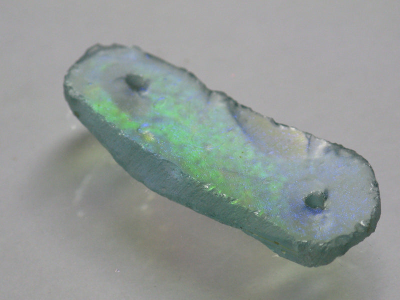 TOKO-BEADS RG104S-57 Oval Roman glass with 2 Holes 8mm RG104S-57 オーバルローマングラス２穴 8mm Asian bead & African bead  Handmade,Lampeork,bead,asia,india,ethnic,parts,accessory,beads とんぼ玉,ビーズ,トンボ玉,アジア,インド,エスニック,手作り,パーツ,アクセサリー