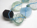 TOKO-BEADS RG105-01N Disk-shaped Roman glass L(strand) 20~29mm RG105-01N 円盤型ローマングラス 大（連） 20~29mm Asian bead & African bead  Handmade,Lampeork,bead,asia,india,ethnic,parts,accessory,beads とんぼ玉,ビーズ,トンボ玉,アジア,インド,エスニック,手作り,パーツ,アクセサリー