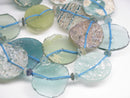 TOKO-BEADS RG105-02N Disk-shaped Roman glass L(strand) 20~28mm RG105-02N 円盤型ローマングラス 大（連） 20~28mm Asian bead & African bead  Handmade,Lampeork,bead,asia,india,ethnic,parts,accessory,beads とんぼ玉,ビーズ,トンボ玉,アジア,インド,エスニック,手作り,パーツ,アクセサリー