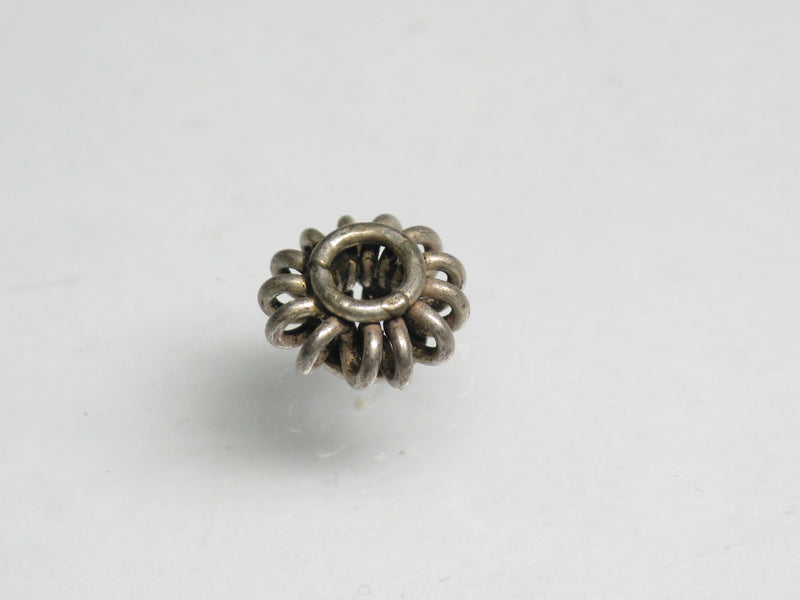 TOKO-BEADS SV249 Karen Silver bead 7.5mm SV249 カレンシルバービーズ 7.5mm Asian bead & African bead  Handmade,Lampeork,bead,asia,india,ethnic,parts,accessory,beads とんぼ玉,ビーズ,トンボ玉,アジア,インド,エスニック,手作り,パーツ,アクセサリー