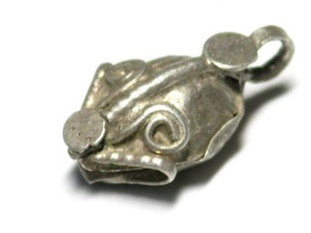 TOKO-BEADS SV265 Afgan Silver Charm 14mm SV265 アフガンシルバーチャーム 14mm Asian bead & African bead  Handmade,Lampeork,bead,asia,india,ethnic,parts,accessory,beads とんぼ玉,ビーズ,トンボ玉,アジア,インド,エスニック,手作り,パーツ,アクセサリー