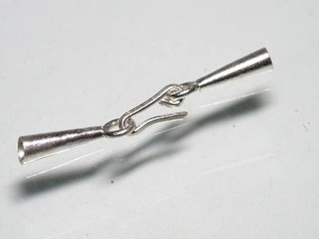TOKO-BEADS SV327 Silver925 Clasp 26mm SV327 シルバー925エンドパーツ 26mm Asian bead & African bead  Handmade,Lampeork,bead,asia,india,ethnic,parts,accessory,beads とんぼ玉,ビーズ,トンボ玉,アジア,インド,エスニック,手作り,パーツ,アクセサリー