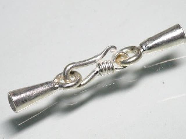 TOKO-BEADS SV328 Silver925 Clasp 33mm SV328 シルバー925エンドパーツ 33mm Asian bead & African bead  Handmade,Lampeork,bead,asia,india,ethnic,parts,accessory,beads とんぼ玉,ビーズ,トンボ玉,アジア,インド,エスニック,手作り,パーツ,アクセサリー