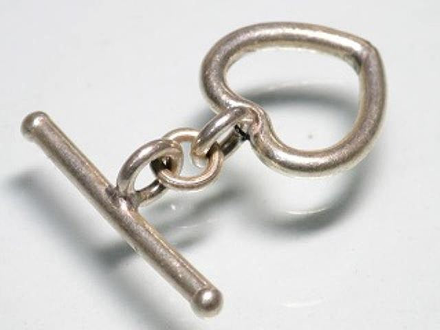 TOKO-BEADS SV334 Silver925 Toggle clasp 12mm SV334 シルバー925エンドパーツ 12mm Asian bead & African bead  Handmade,Lampeork,bead,asia,india,ethnic,parts,accessory,beads とんぼ玉,ビーズ,トンボ玉,アジア,インド,エスニック,手作り,パーツ,アクセサリー